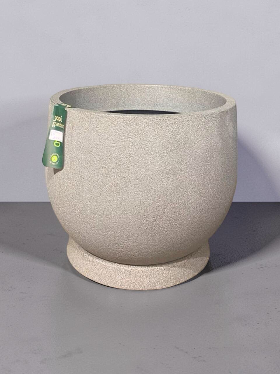 VASO REDONDO RUSTICO MARMORE
