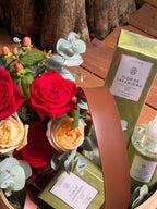 KIT ROSAS E FLOR DE LARANJEIRA