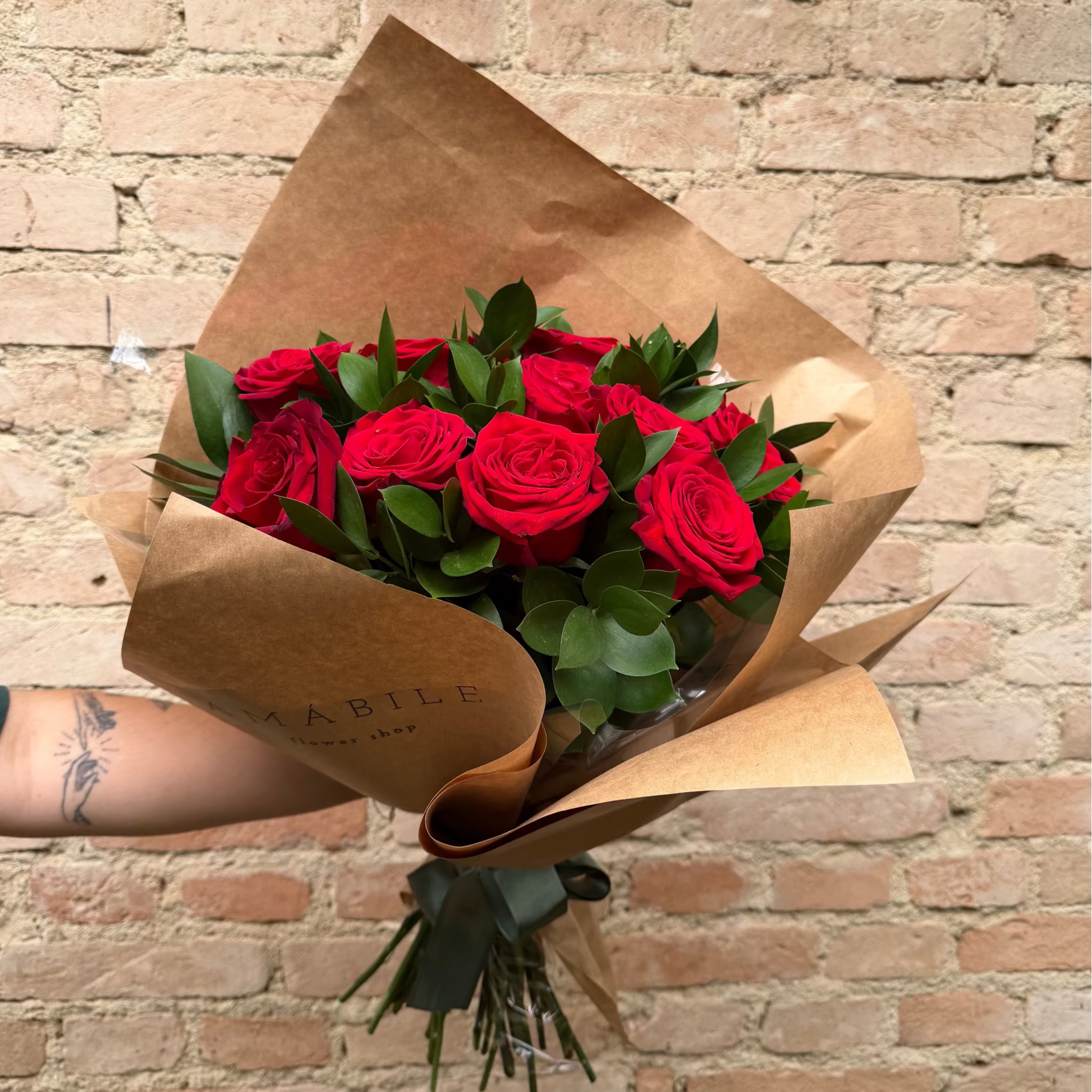 BUQUÊ 12 ROSAS VERMELHAS PREMIUM - ENTREGA EM SÃO PAULO
